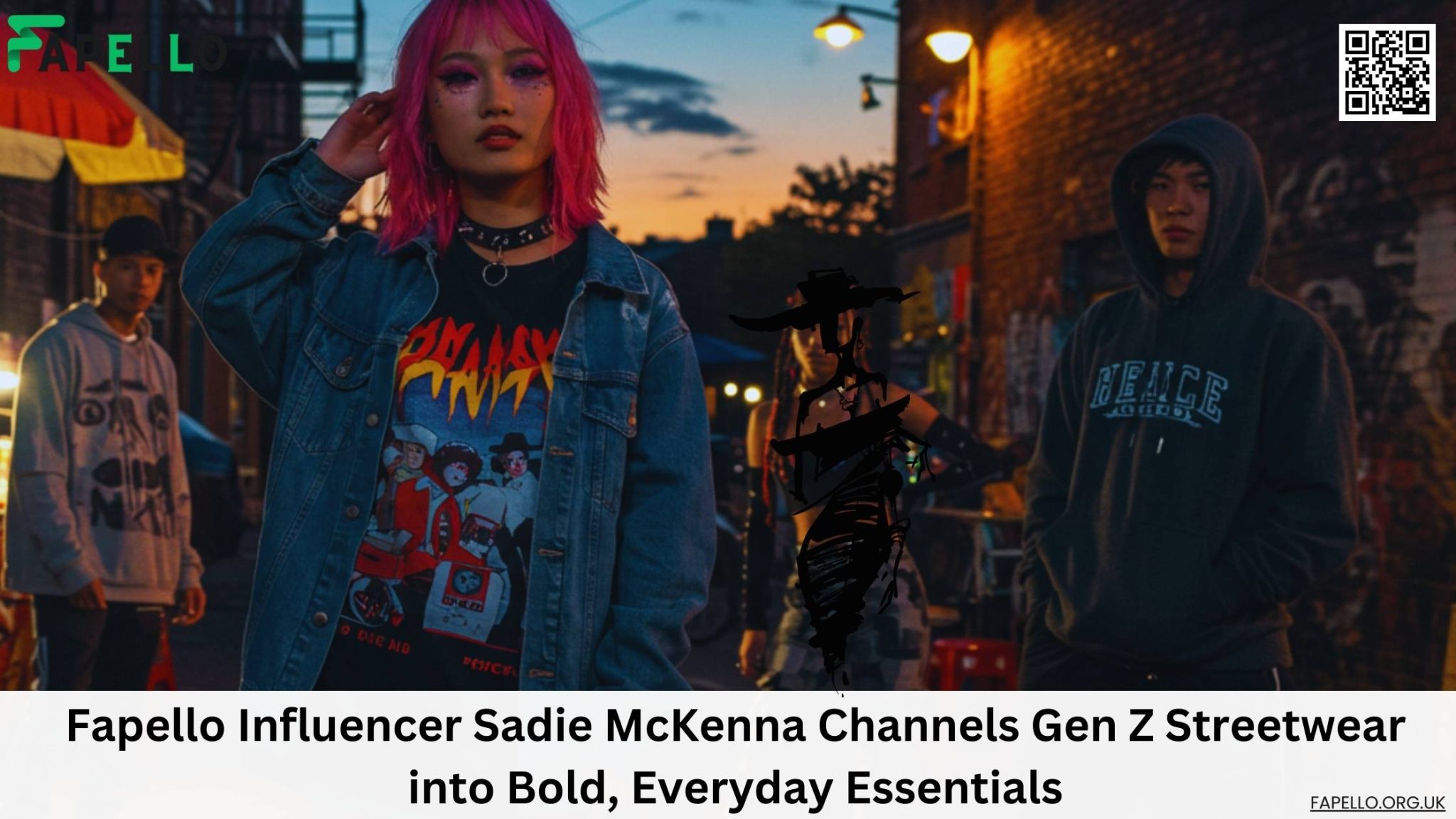 Fapello Influencer Sadie McKenna Channels Gen Z Streetwear Into Bold Fapello Influencer Sadie McKenna Channels Gen Z Streetwear Into Bold