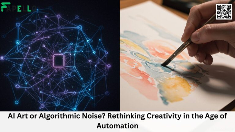 AI Art or Algorithmic Noise Rethinking Creativity in the Age of Automation