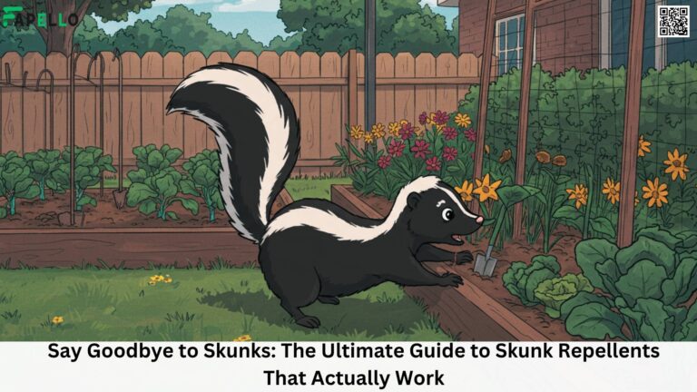 Say Goodbye to Skunks The Ultimate Guide to Skunk Repellents That Actually Work