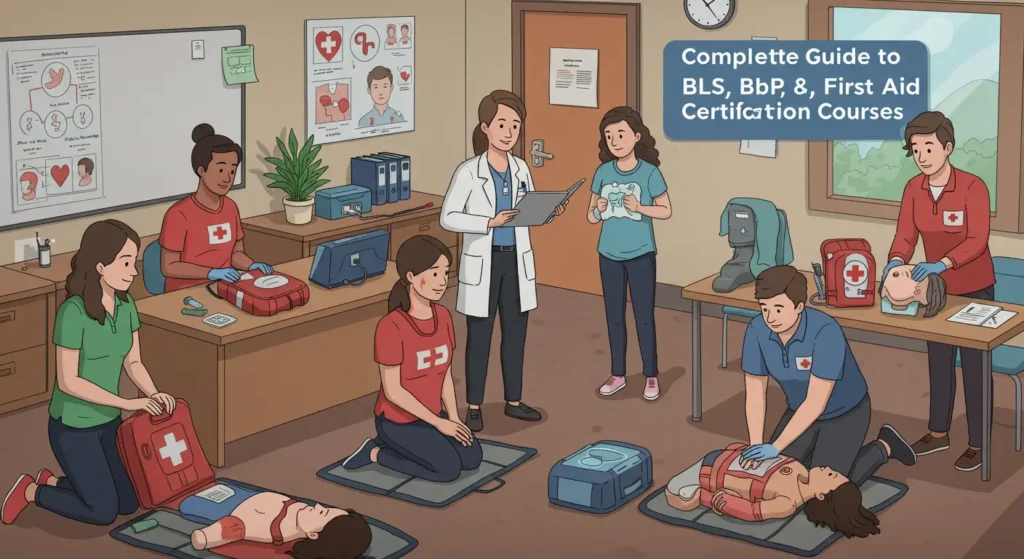 Complete Guide to BLS, BBP, and First Aid Certification Courses