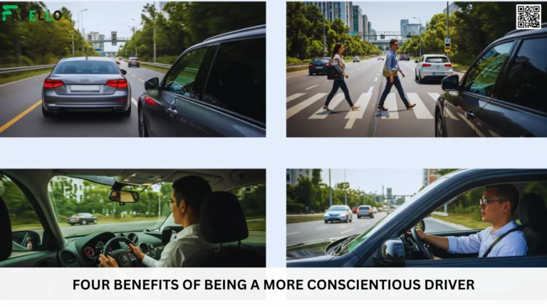 Four benefits of being a more conscientious driver