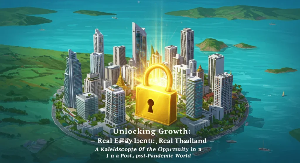 Unlocking Growth Real Estate in Thailand – A Kaleidoscope of Opportunity in a Post-Pandemic World
