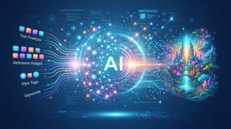 How Does a Free AI Image Generator Actually Work